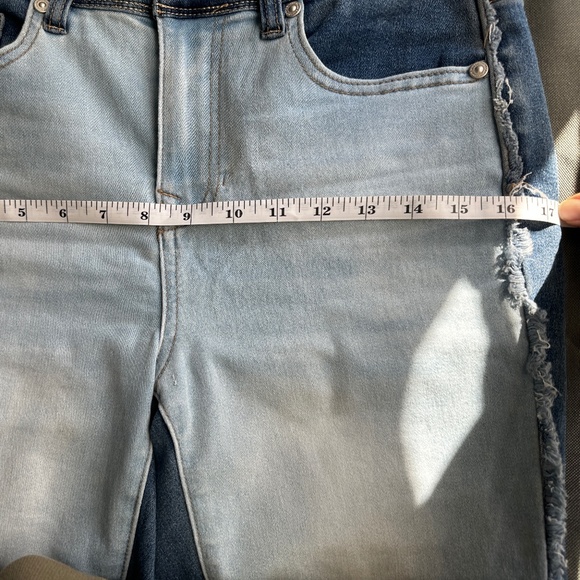 DG2 by Diane Gilman Super Stretch Skinny Jeans – Two toned denim - Picture 8 of 12